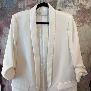 Winter White Zara Blazer